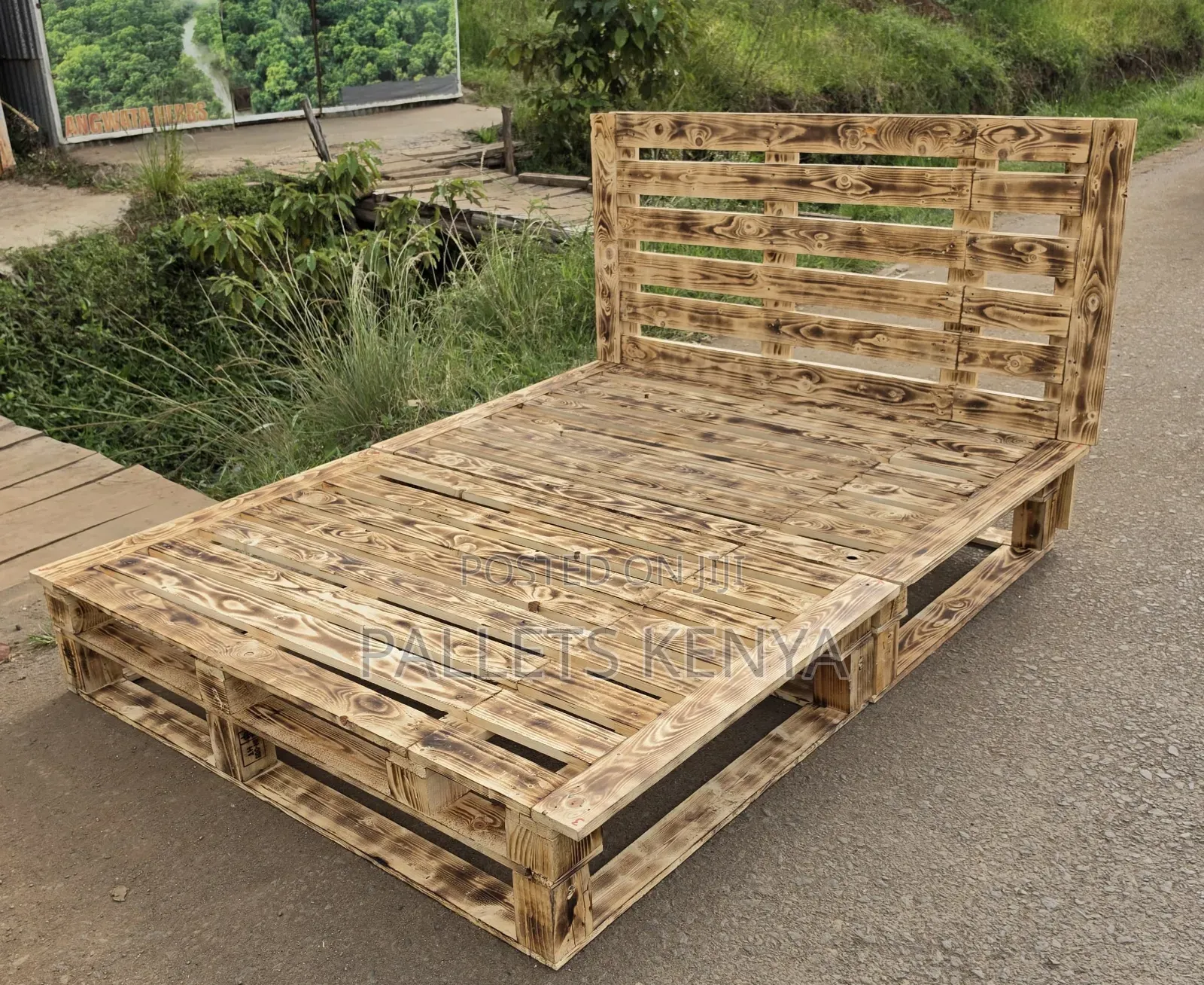 5×6 Pallet Bed Frame – Pallet Wooden Bed.ooop