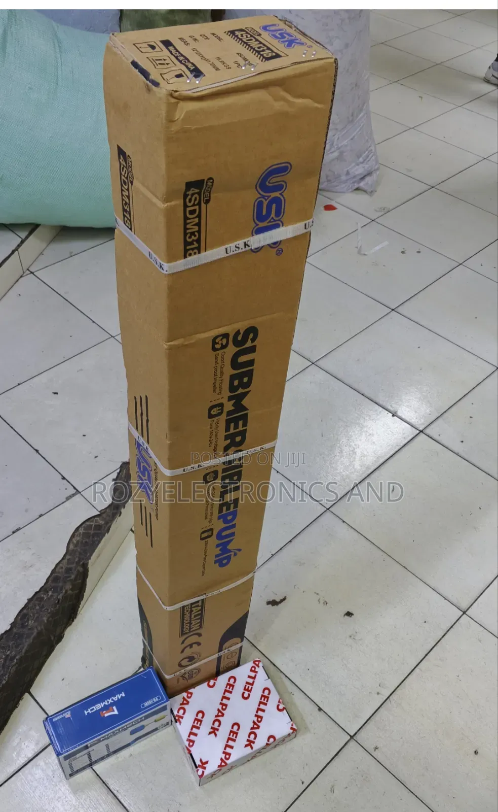 1.5 Hp Submersible Pump 119 M Head Complete With Float Switch