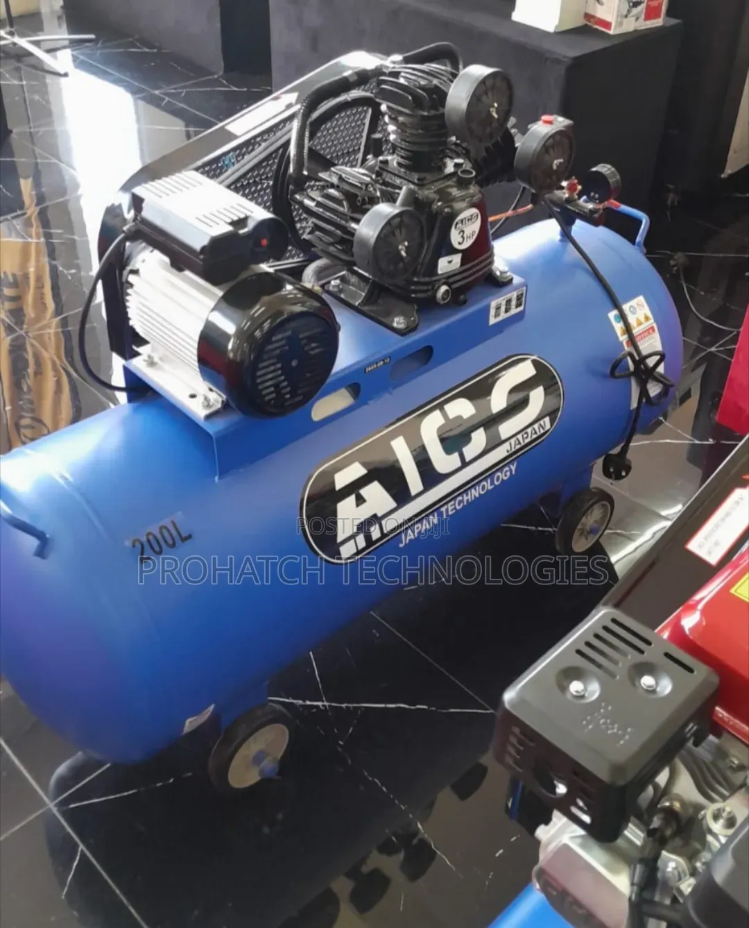 200l 3piston Electric Air Compressor