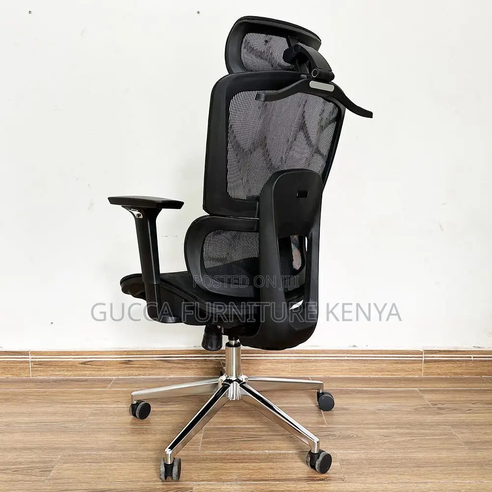 High Back Mesh Orthopedic Arm Chair