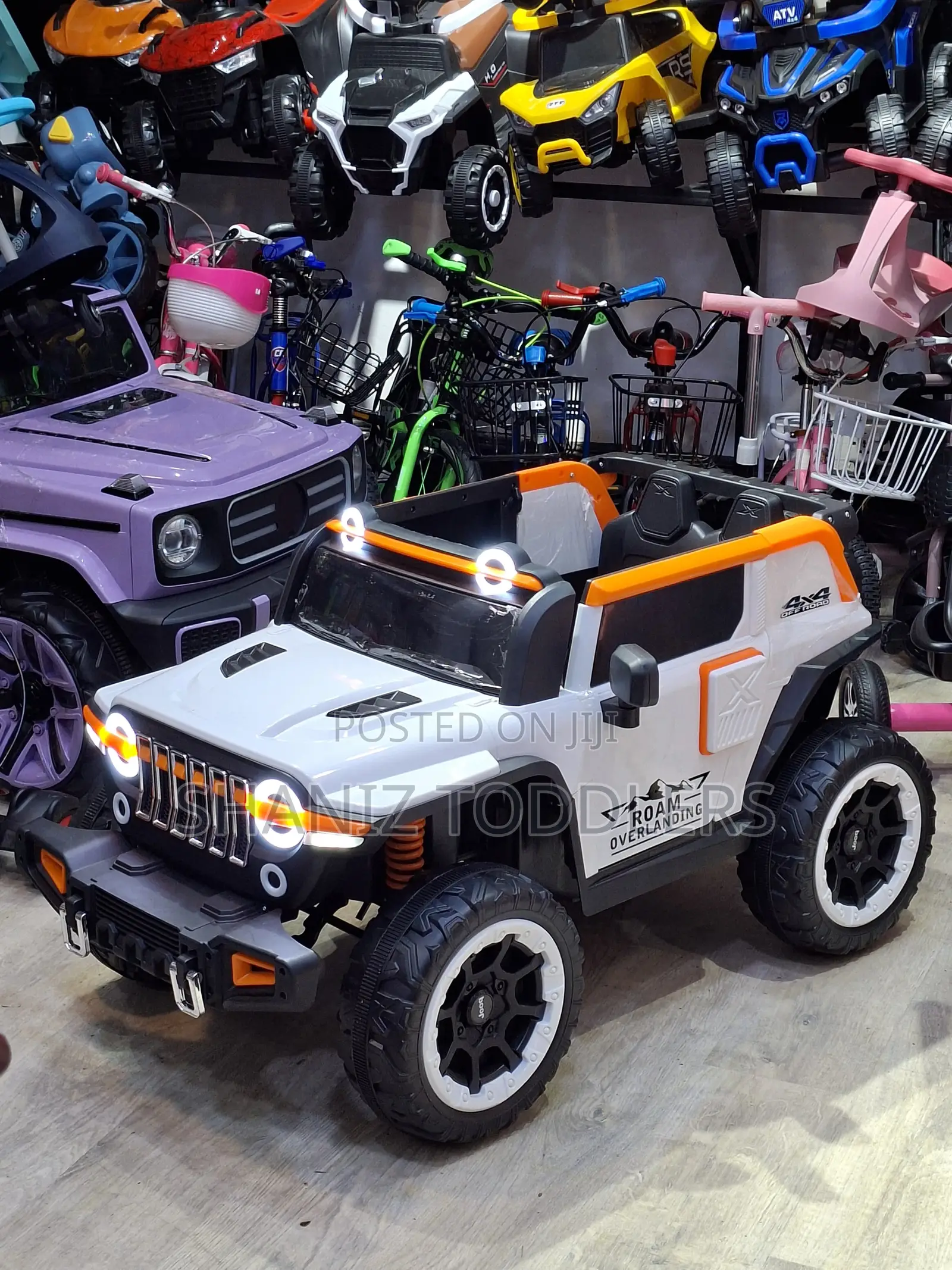 Kids 2 Electric Car Jeep Ride on Toy