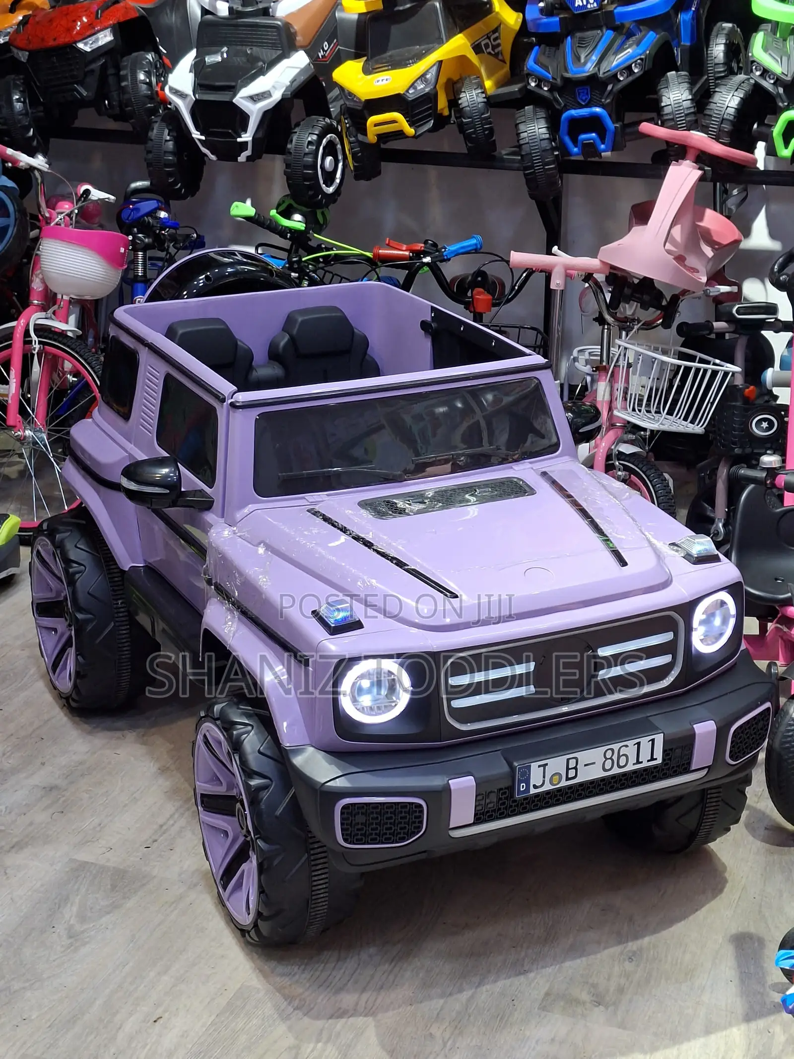 Children Electric Jeep Ride on Car 2 Seater Kids Toy