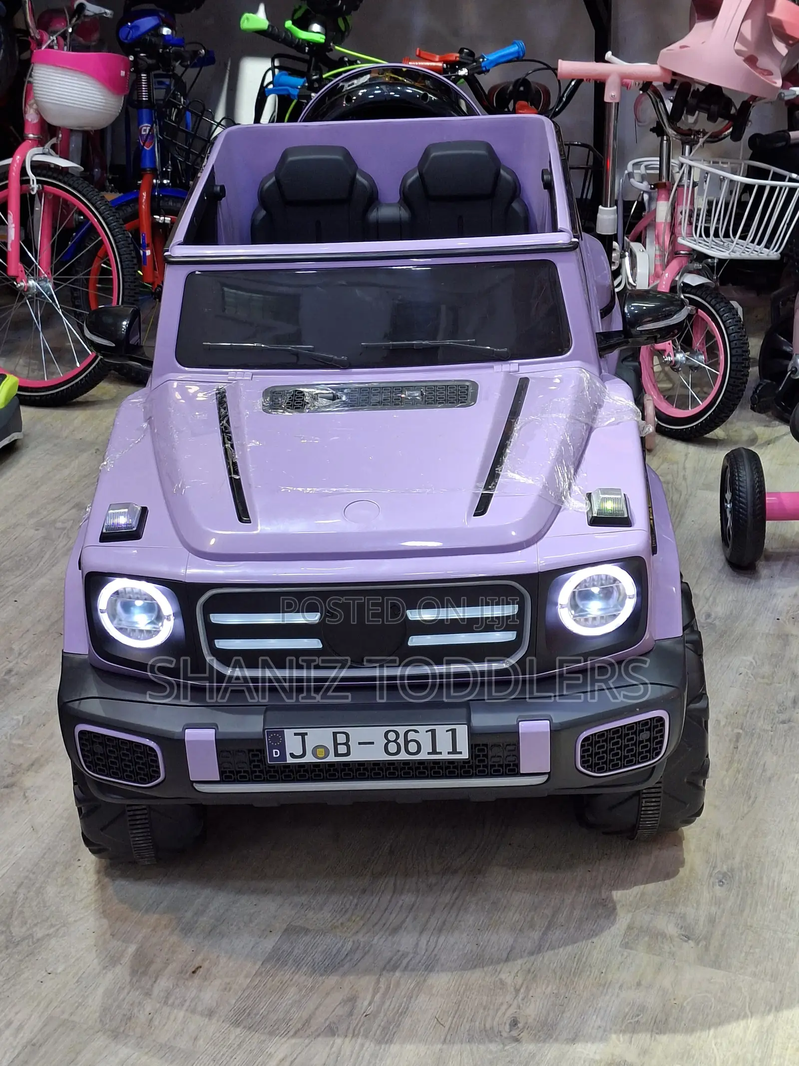 Children Electric Jeep Ride on Car 2 Seater Kids Toy