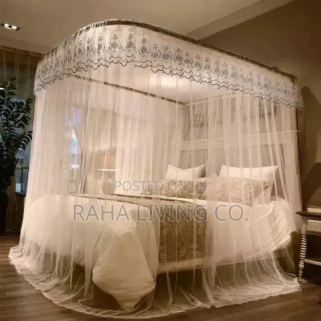2 Stand Sliding Rail Mosquito Net | All Sizes Colours