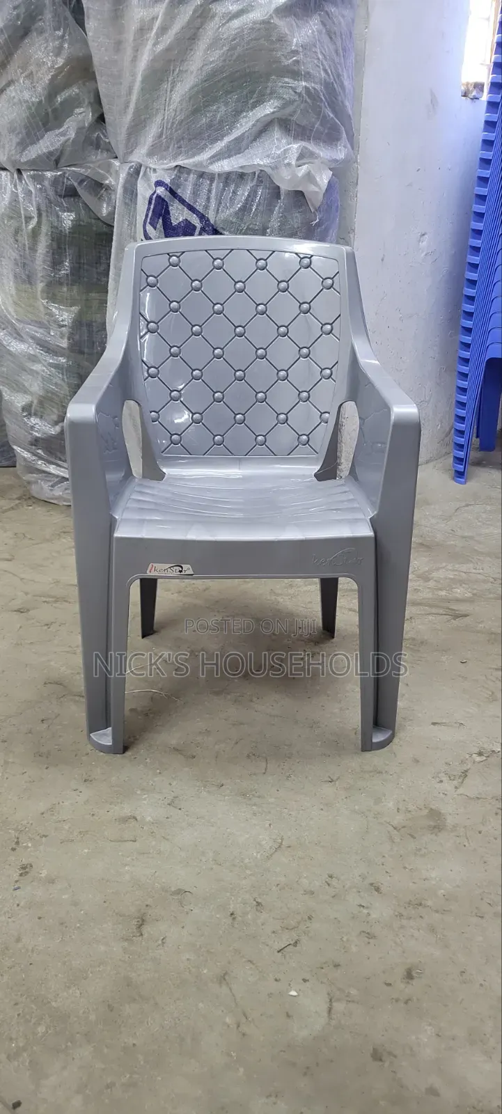 Smart Plastic Chairs,Gray Plastic Chair