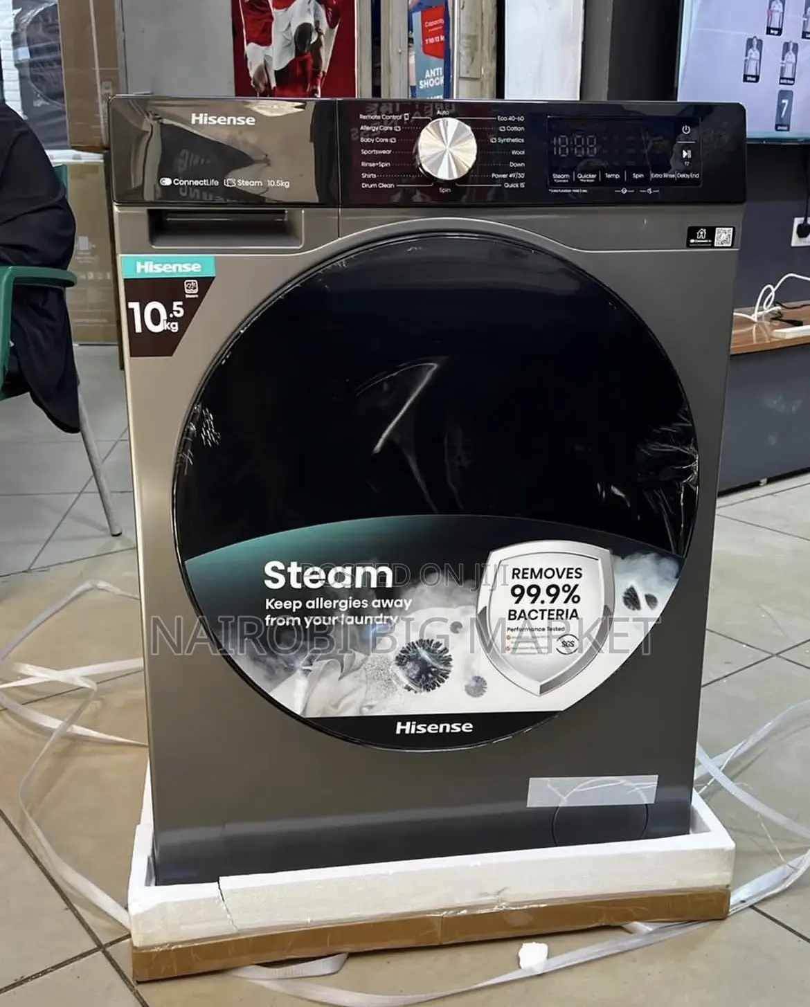 Hisense 10.5 Front Load Washing Machine