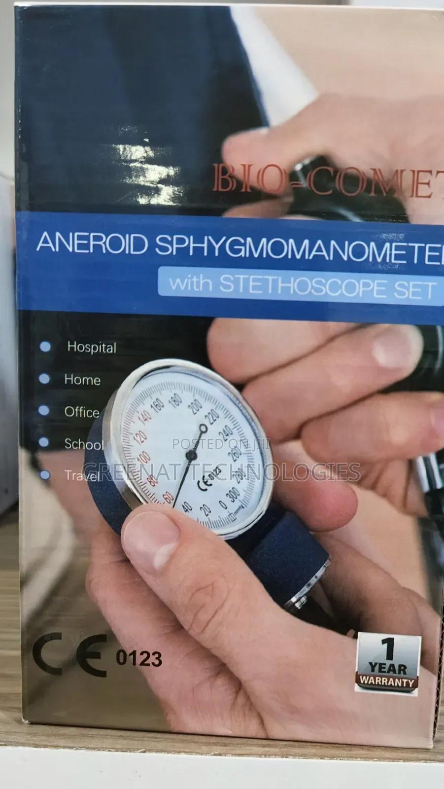 Manual Bp Machine Bio Comet Aneroid Sphygmomanometer