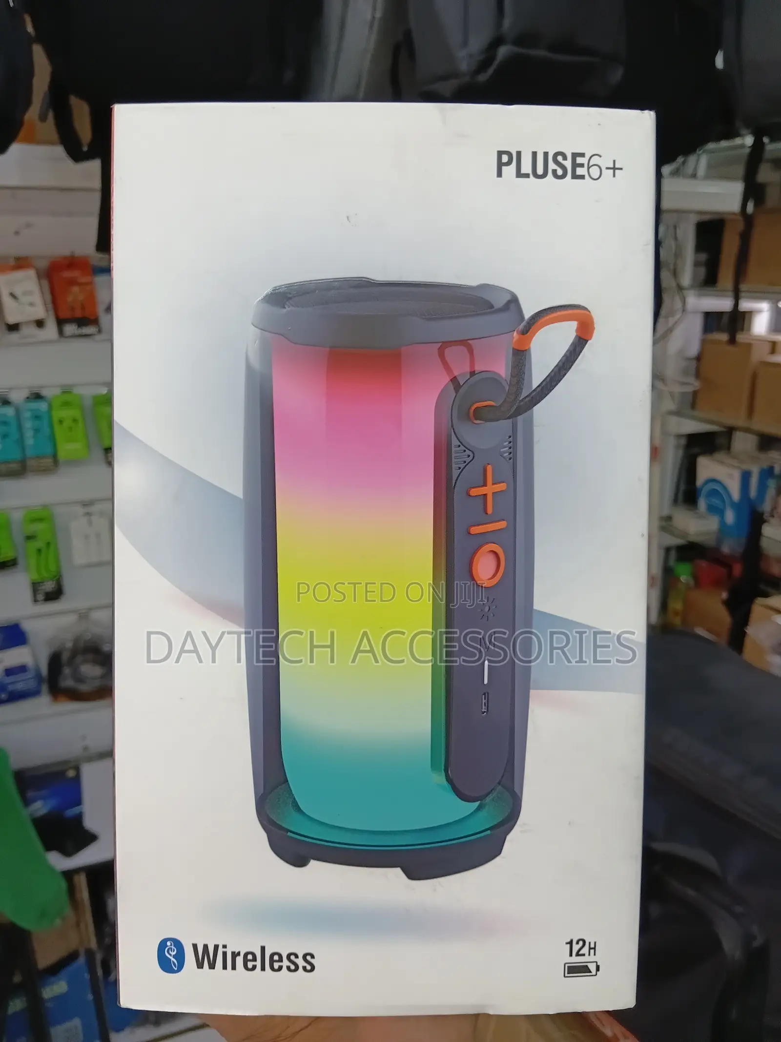 Pluse6+ Pulse Bluetooth Speaker Outdoor Full Screen RGB Lamp
