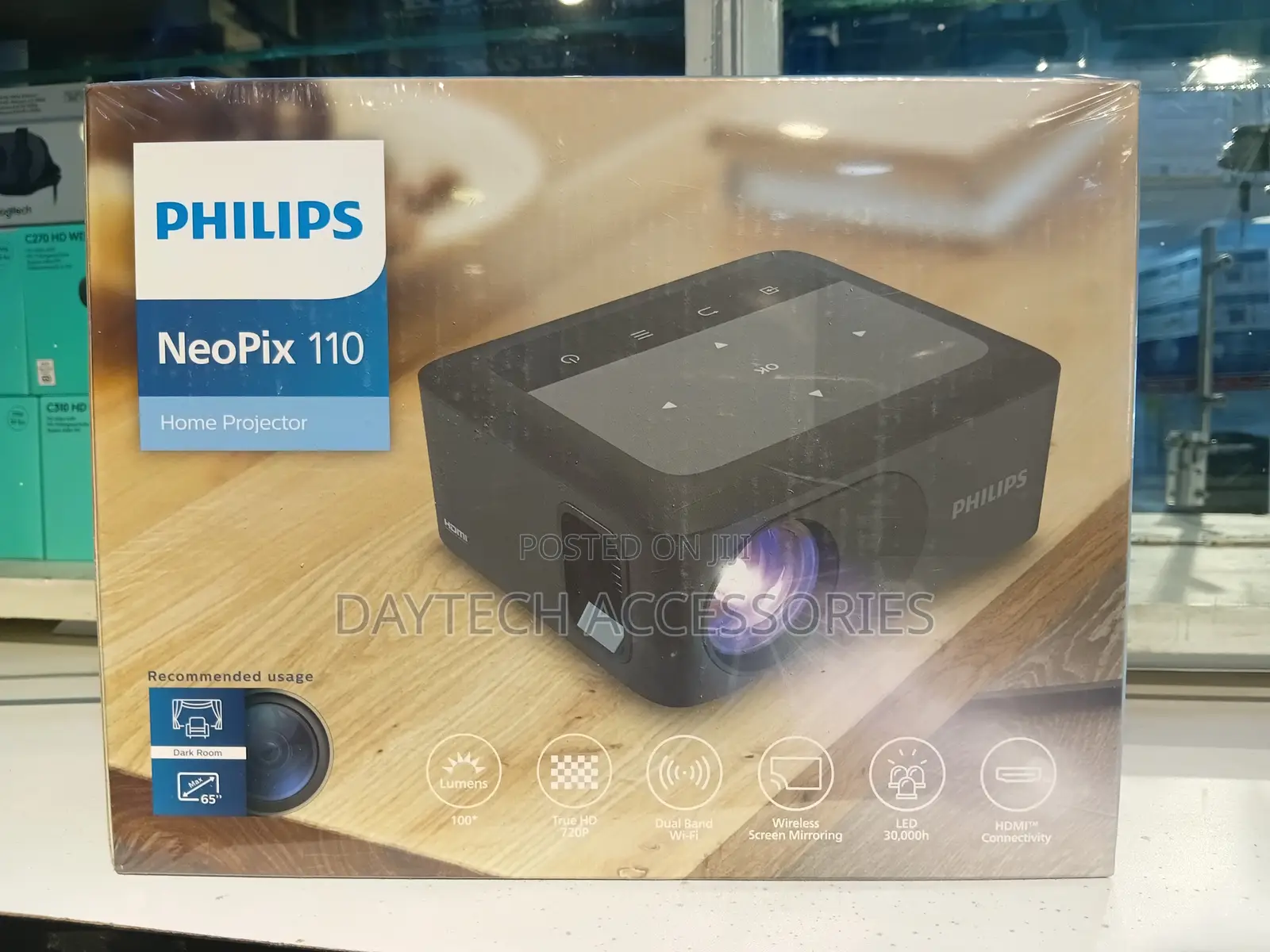 This Is a Philips Neopix 110 Home Projector (Model Npx110/Int)
