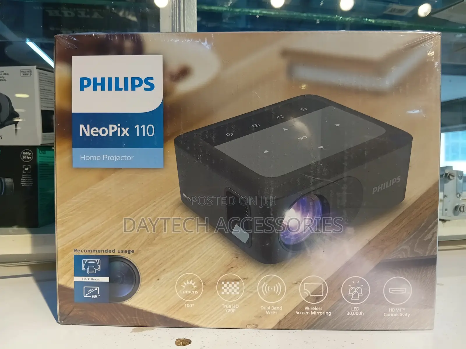This Is a Philips Neopix 110 Home Projector (Model Npx110/Int)