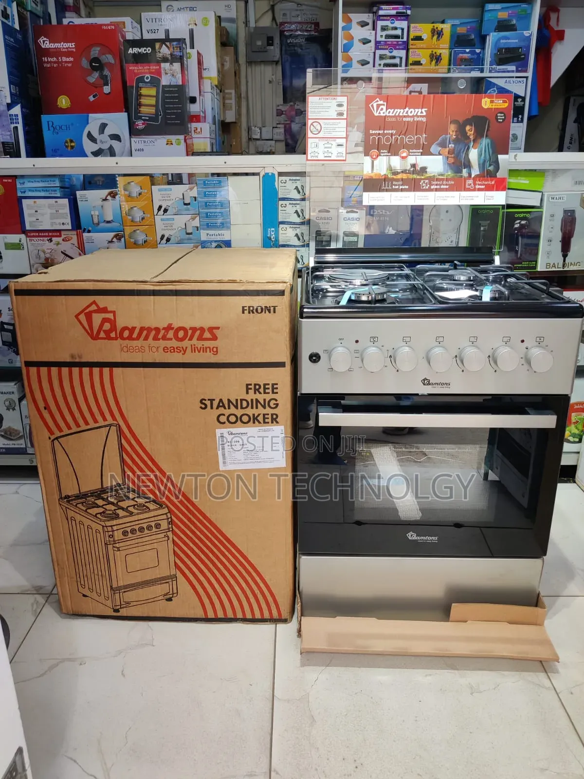 Ramtons Standing Cooker 58x58 Rc306
