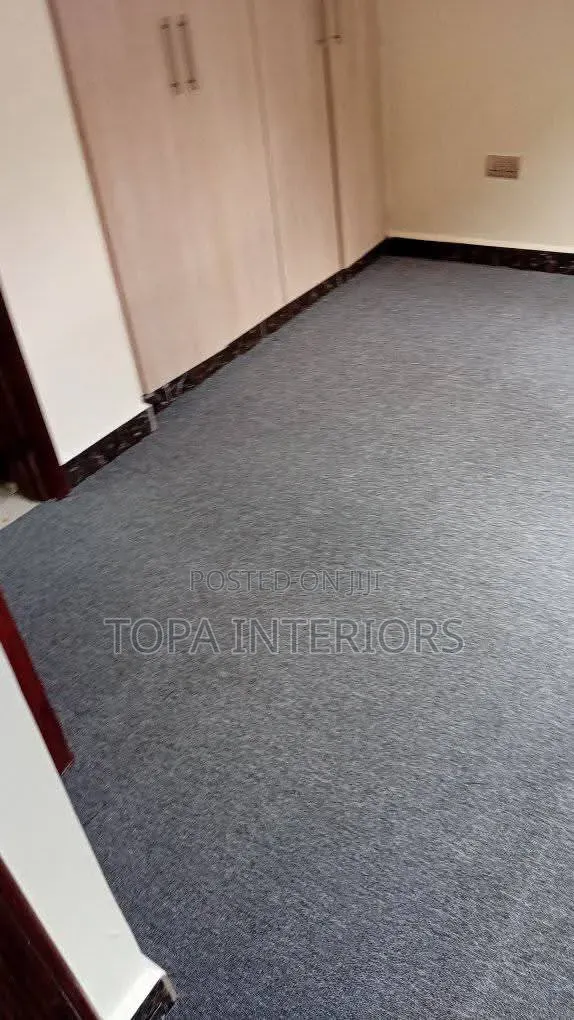 Grey Bedroom Floor Wall to Wall Carpets Installation