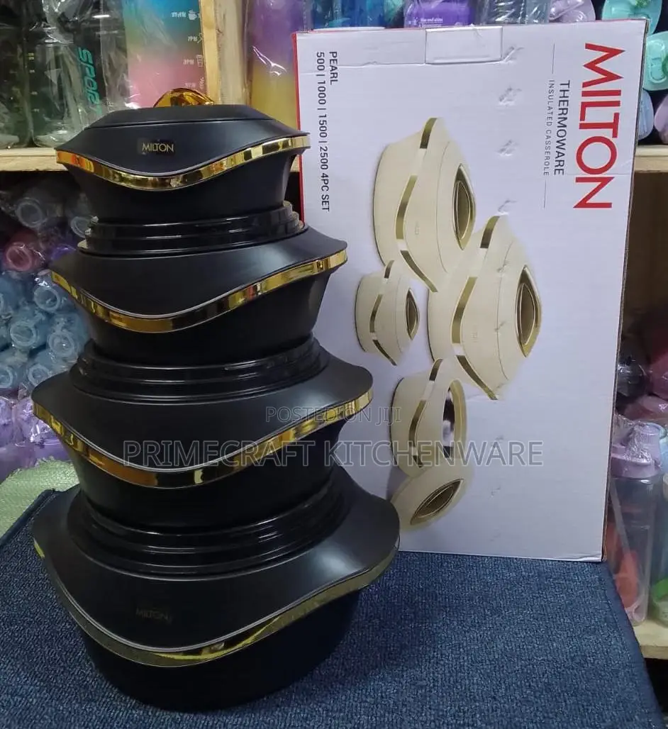 Milton Hot Pot Set Black 4 PCS