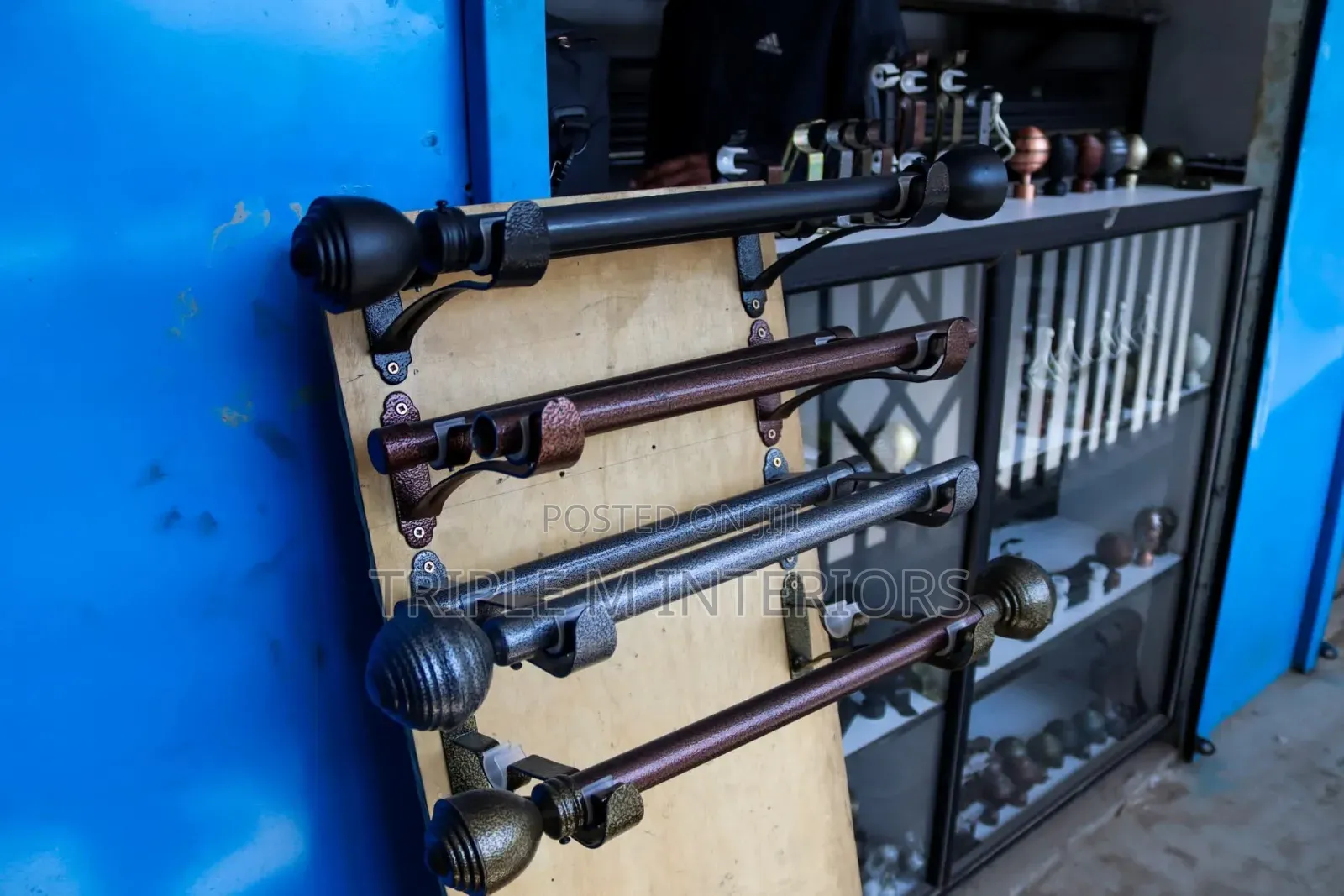 Tough,Solid-iron Window Rods