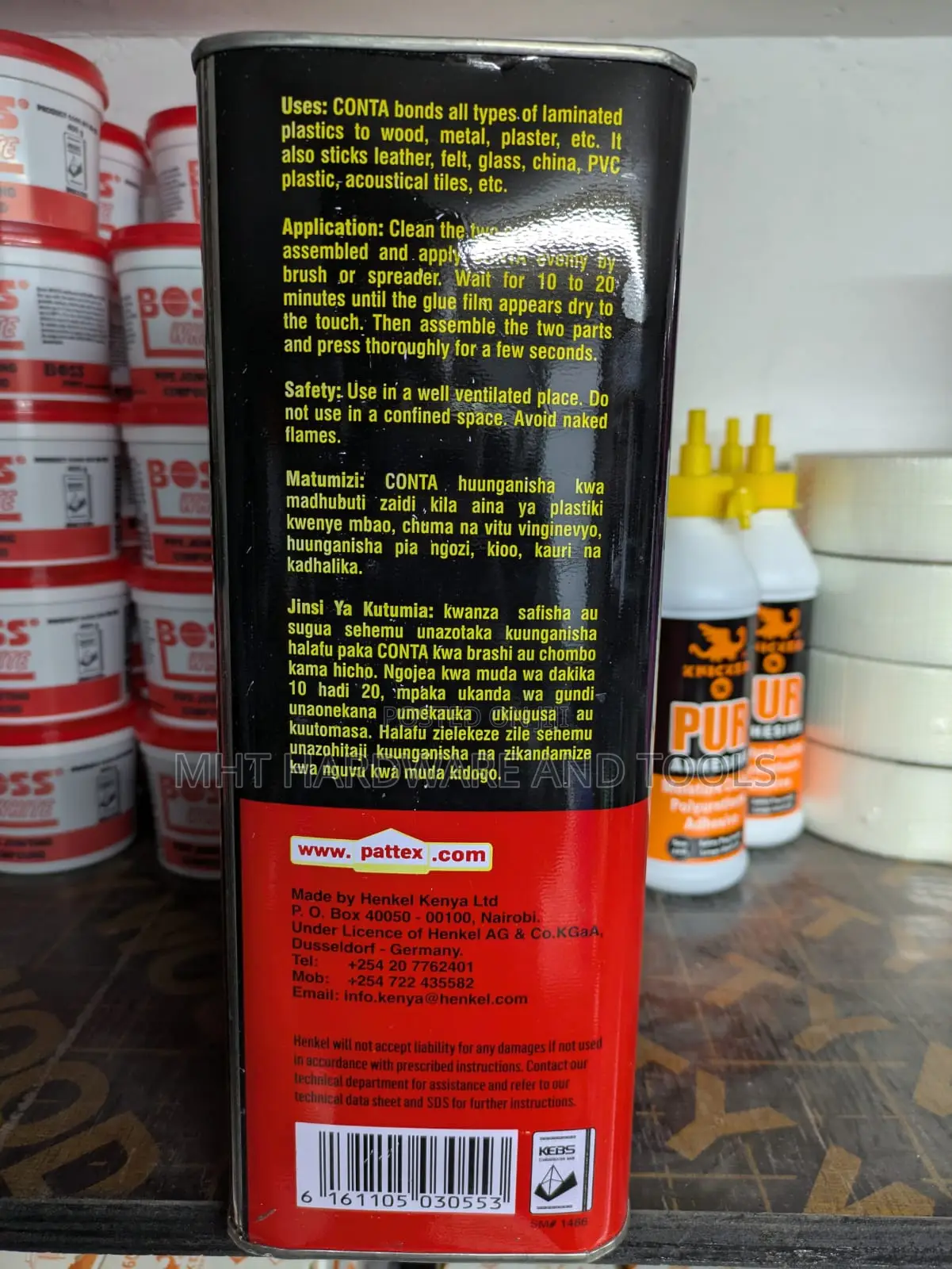 Conta Glue Adhesive 4l