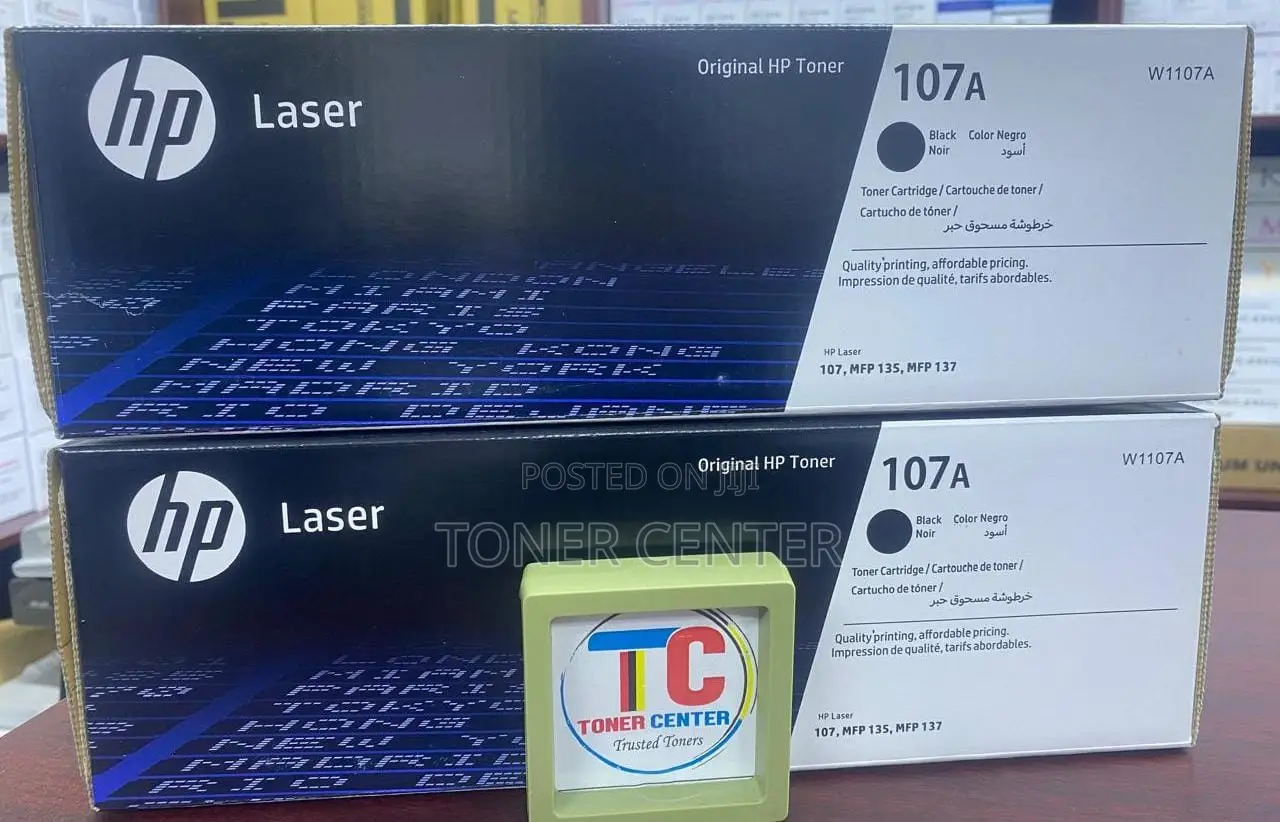 Original Hp W1107a 107a Black Toner Cartridge