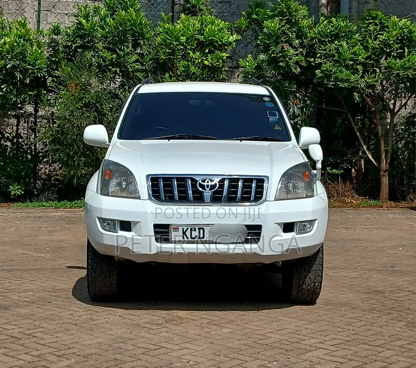 Toyota Land Cruiser Prado 2008 White