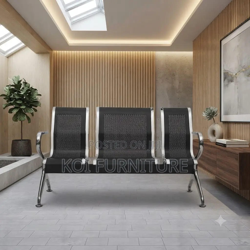 Three Seaters Reception Point Office Benches