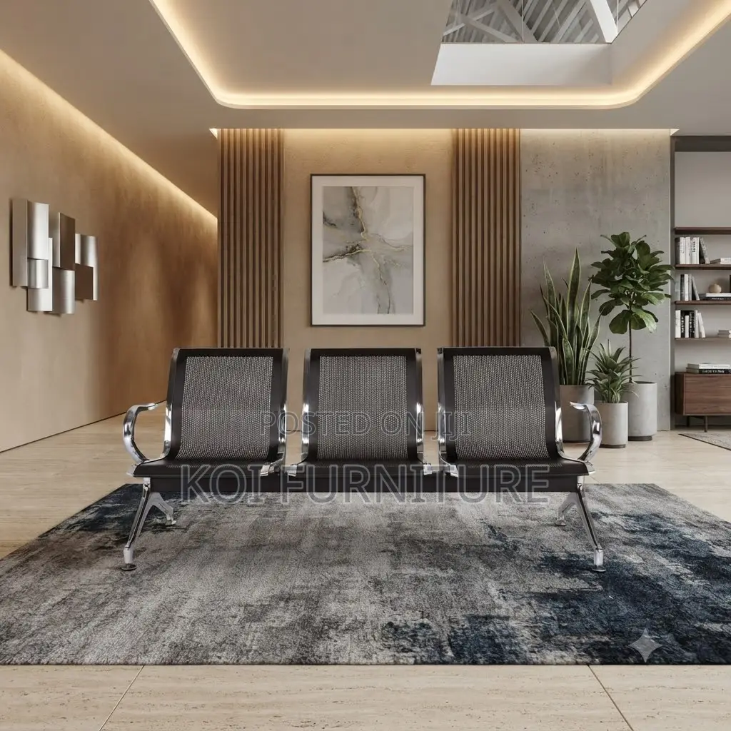 Three Seaters Reception Point Office Benches