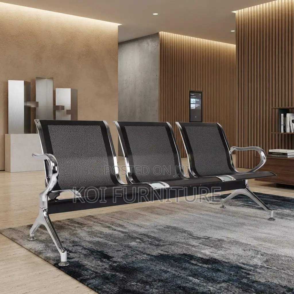 Three Seaters Reception Point Office Benches