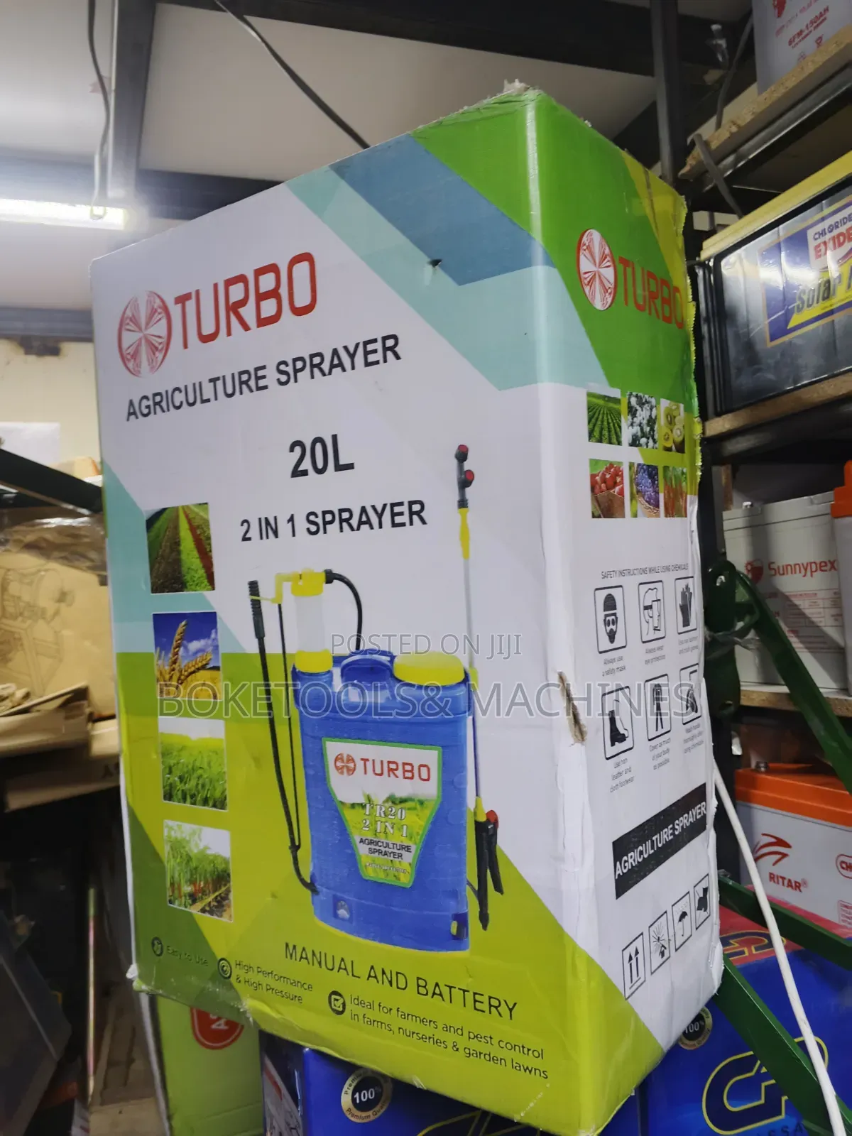 Turbo Knapsack 2 in 1 Sprayer