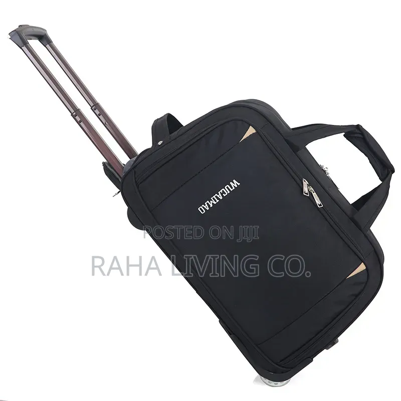 Rolling Trolley Suitcase Travel Bag | 24 Inch | Oxford