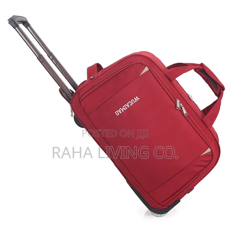 Rolling Trolley Suitcase Travel Bag | 24 Inch | Oxford