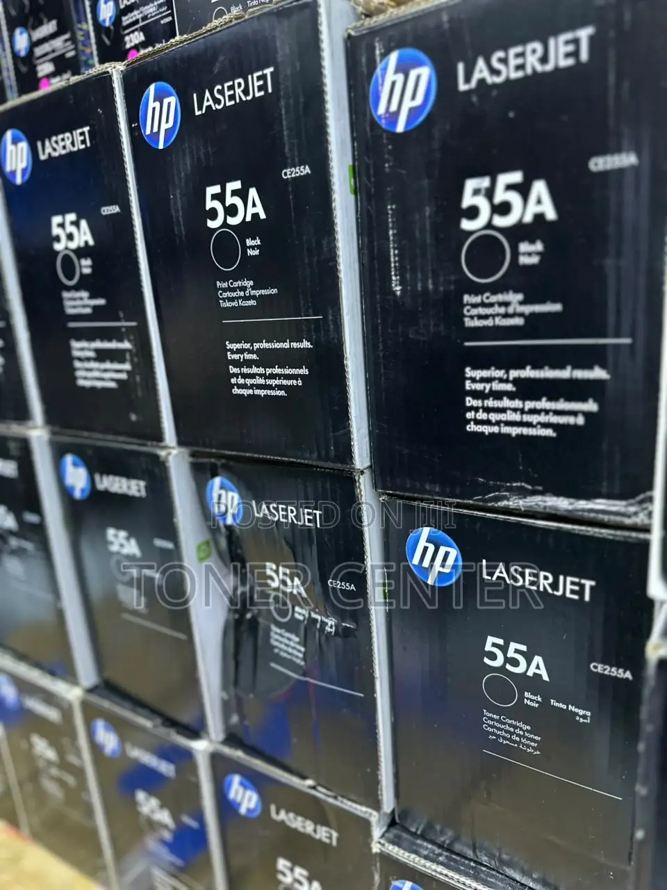 Original Hp 55a Black Toner Cartridge (Ce255a) – Premium Print Quality