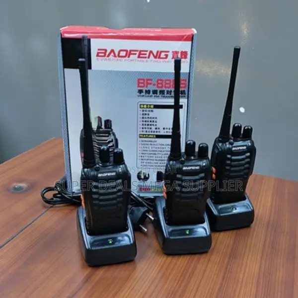 Baofeng Bf-888s High Performance Walkie Talkie – 3pieces