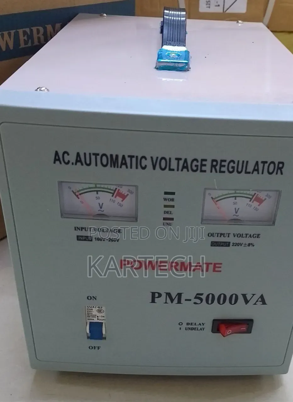 Ac Automatic Voltage Stabilizer – Powermate 5000va Avr