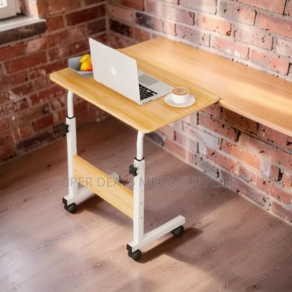 Efficient Height Adjustable Multipurpose Laptop Table With Wheels