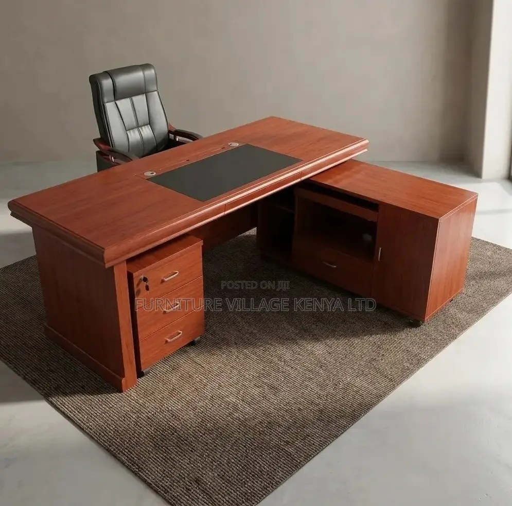 1800mm Mahogany Executive Office Table