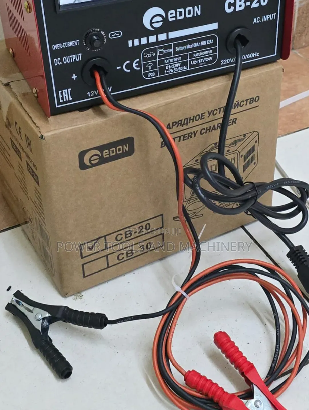 Cb 20 Edon Electric Battery Charger