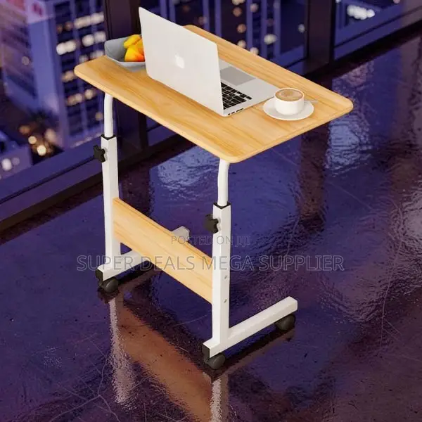 Stable Height Adjustable Multipurpose Laptop Table With Wheels