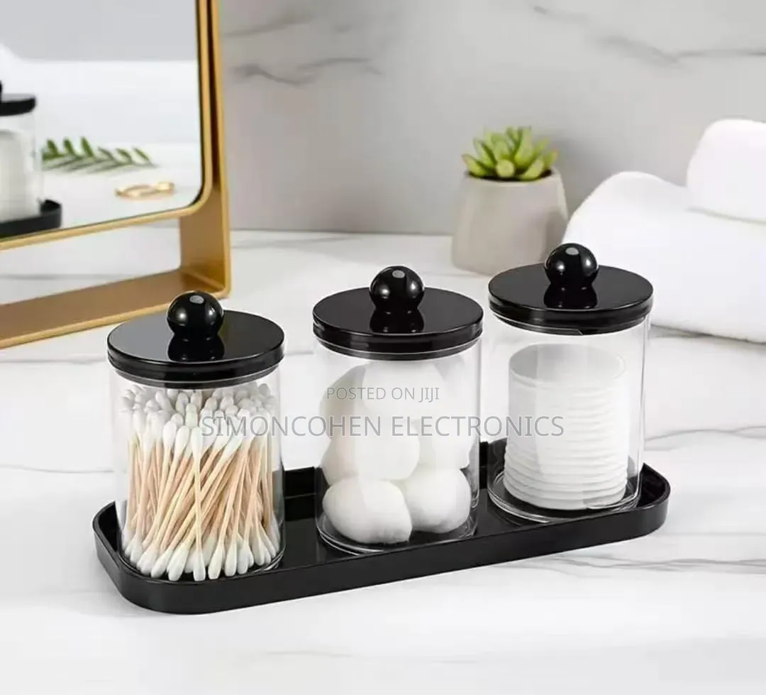 3-Pack Bathroom Organizer Set