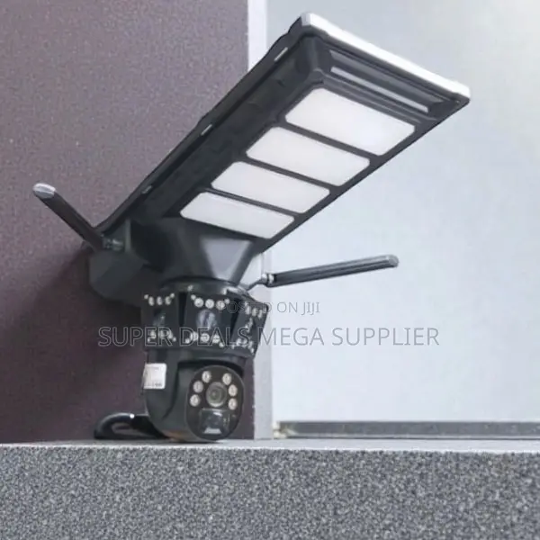 4g Simcard PTZ Smooth Pan Tilt Zoom CCTV Camera Solar Street Light