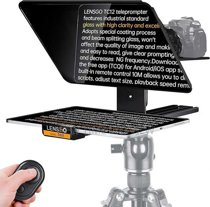 Lensgo Tc12 14.5” Aluminum Teleprompter