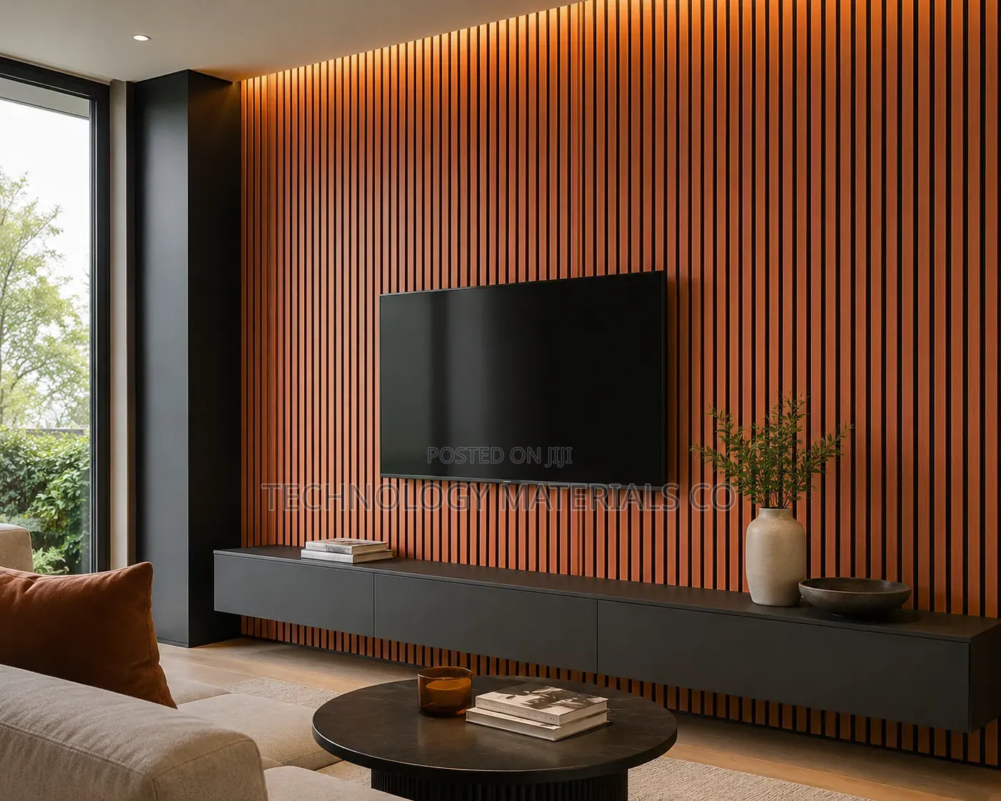 Acoustic Slat Wood Panel | Decorative Wooden Interior Wall Cladding