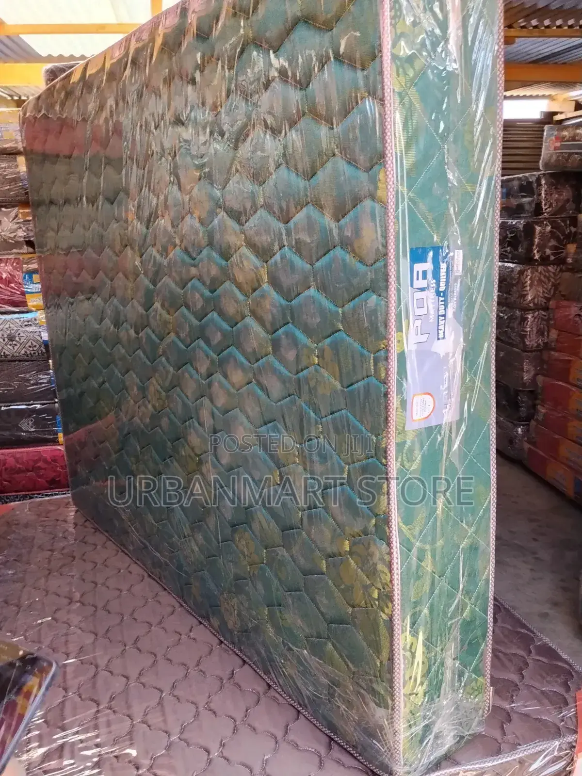 Jumbo 5 by 6 High Density Foam Mattress 10 Inches