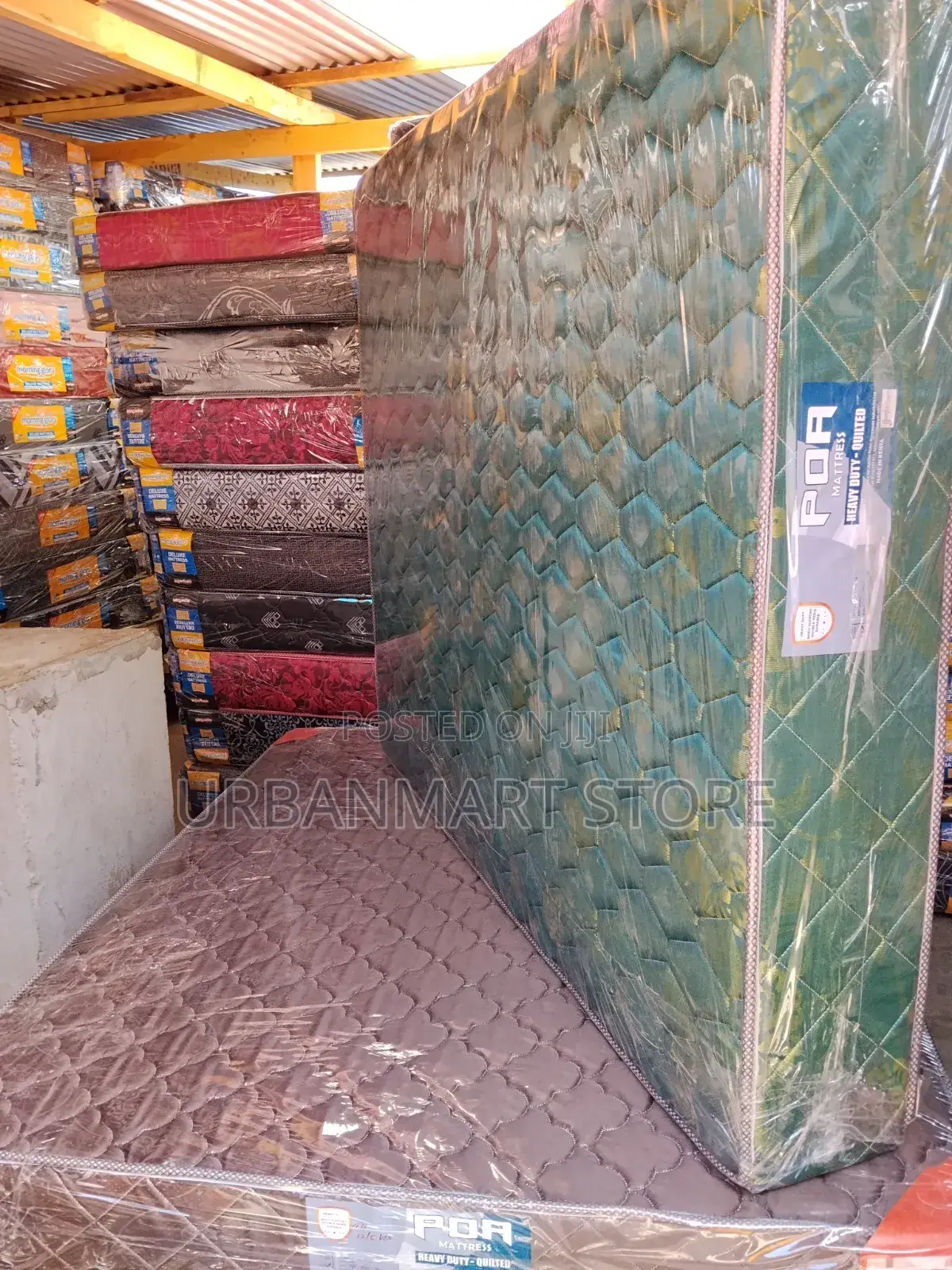 Jumbo 5 by 6 High Density Foam Mattress 10 Inches