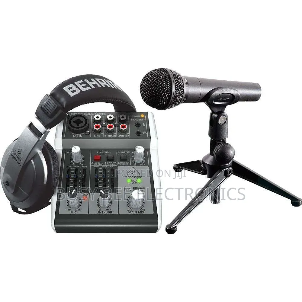 Behringer Podcastudio 2 Usb Podcasting Bundle
