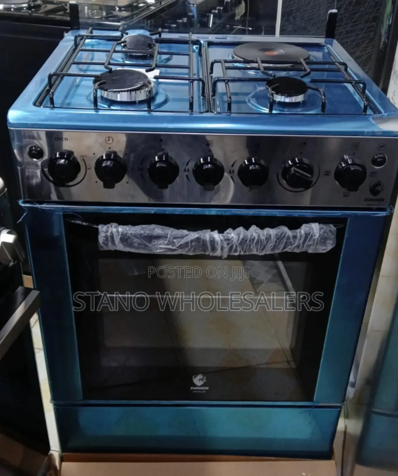 3 Gas +16 Electric Nunix 60* Free Standing Cooker