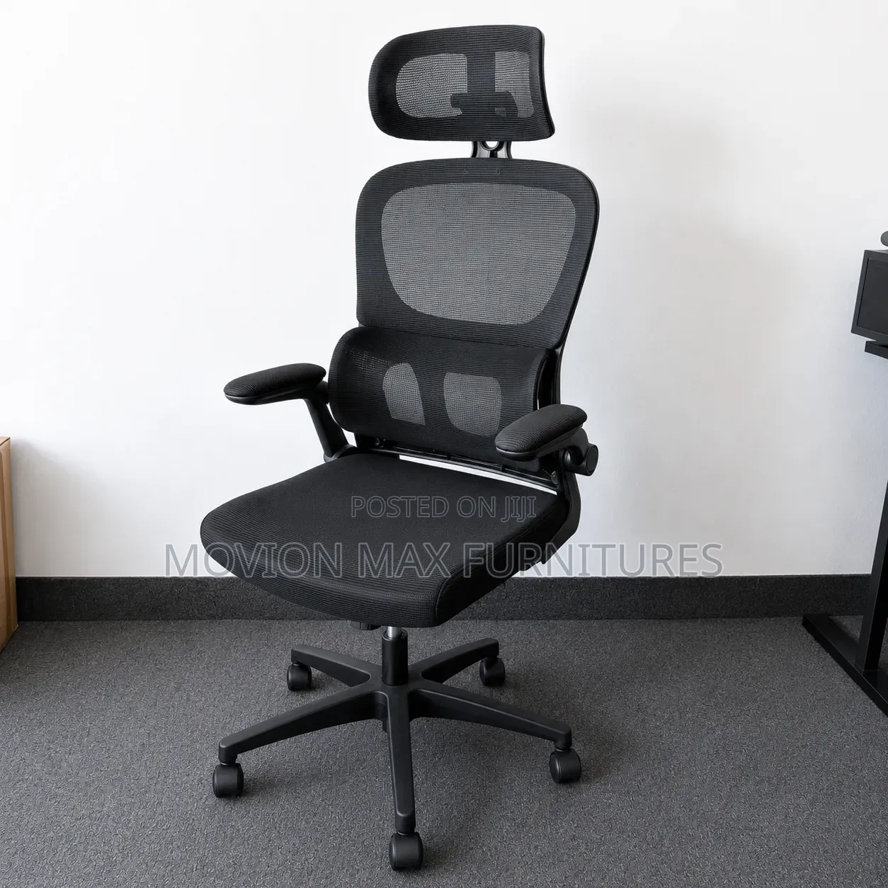Back Support Adjustable Arms Office Chair