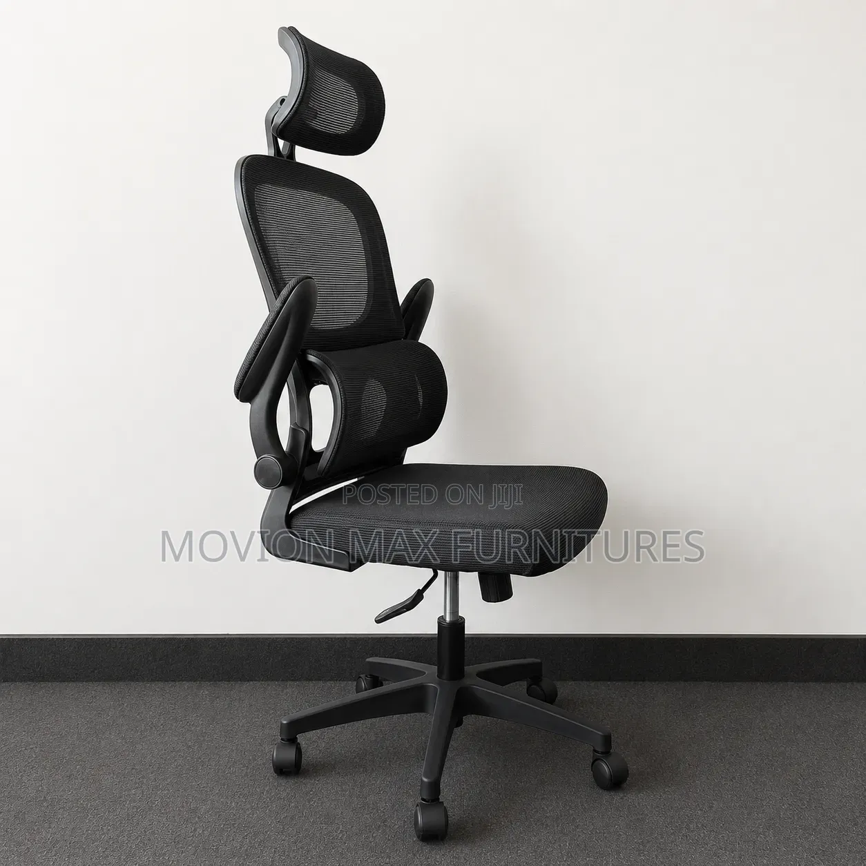 Back Support Adjustable Arms Office Chair