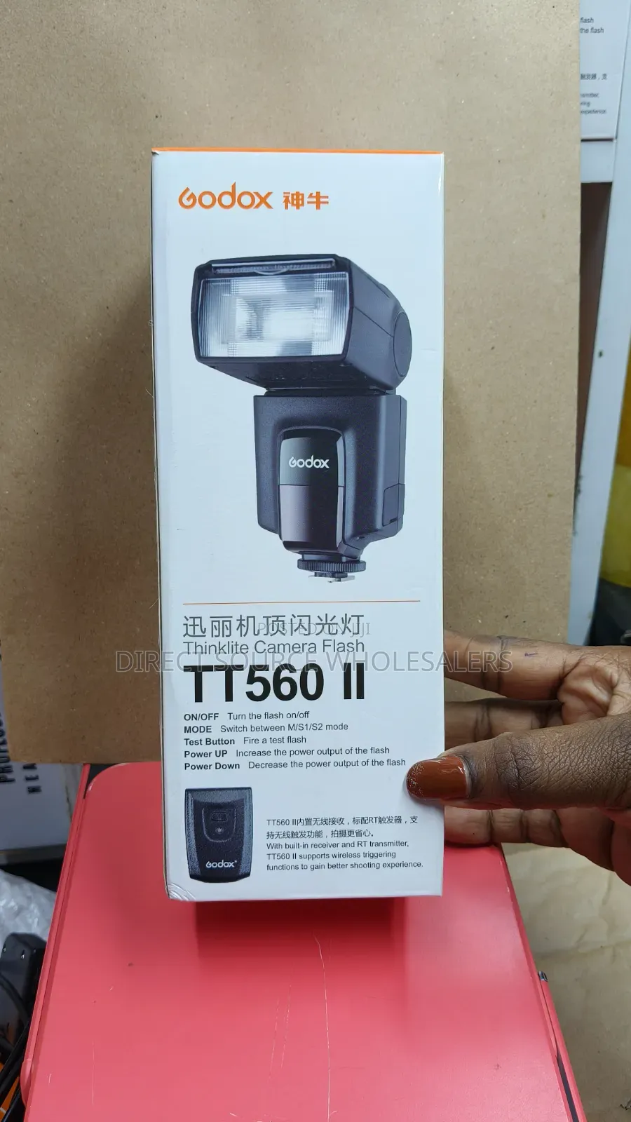 Original Godox Tt560 Manual Speedlight for DSLR Cameras