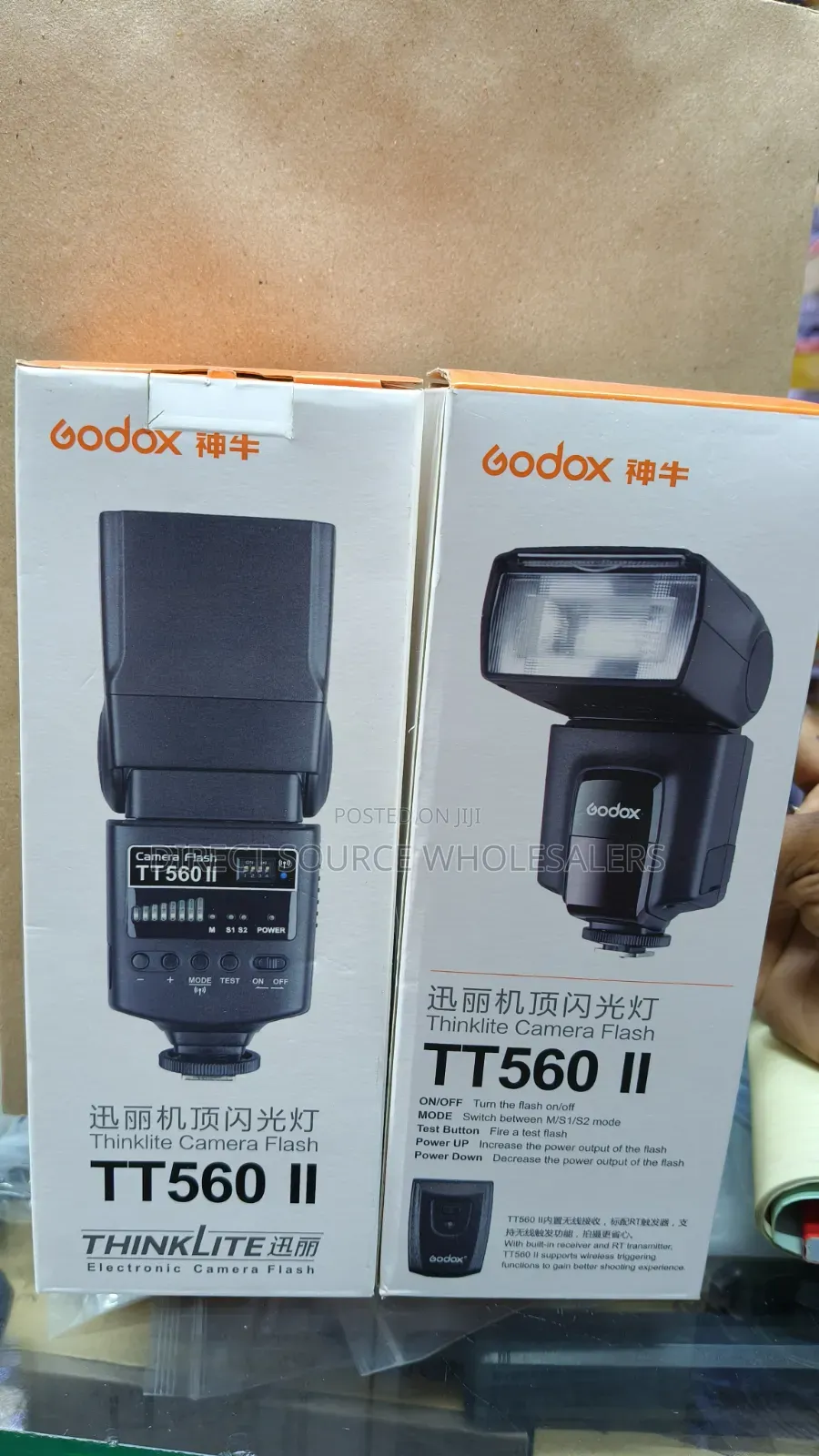 Godox Tt560 External Camera Flash Light