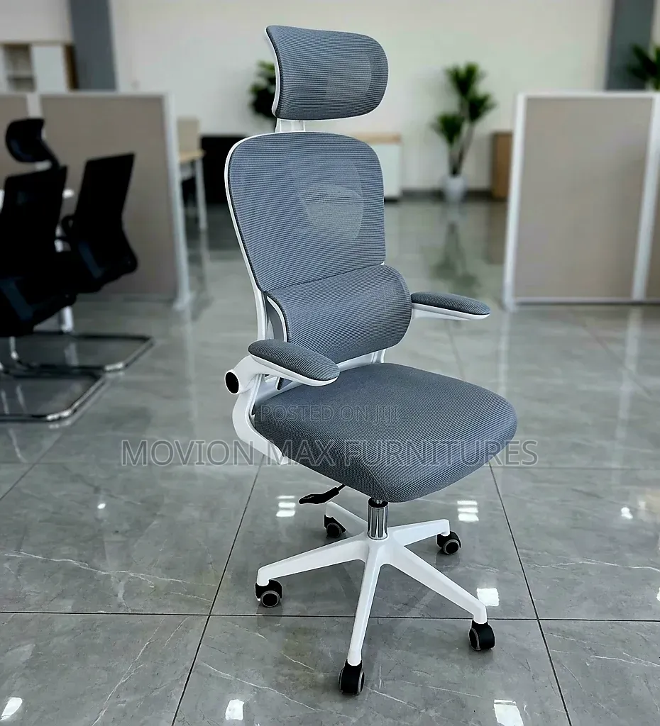 Ergonomic Design Black/Gray Chairs
