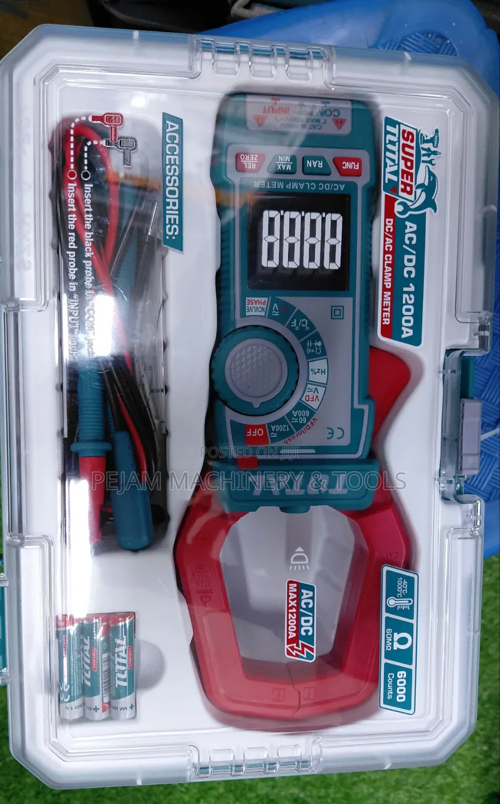 Total Ac Dc Clamp Meter 1200a