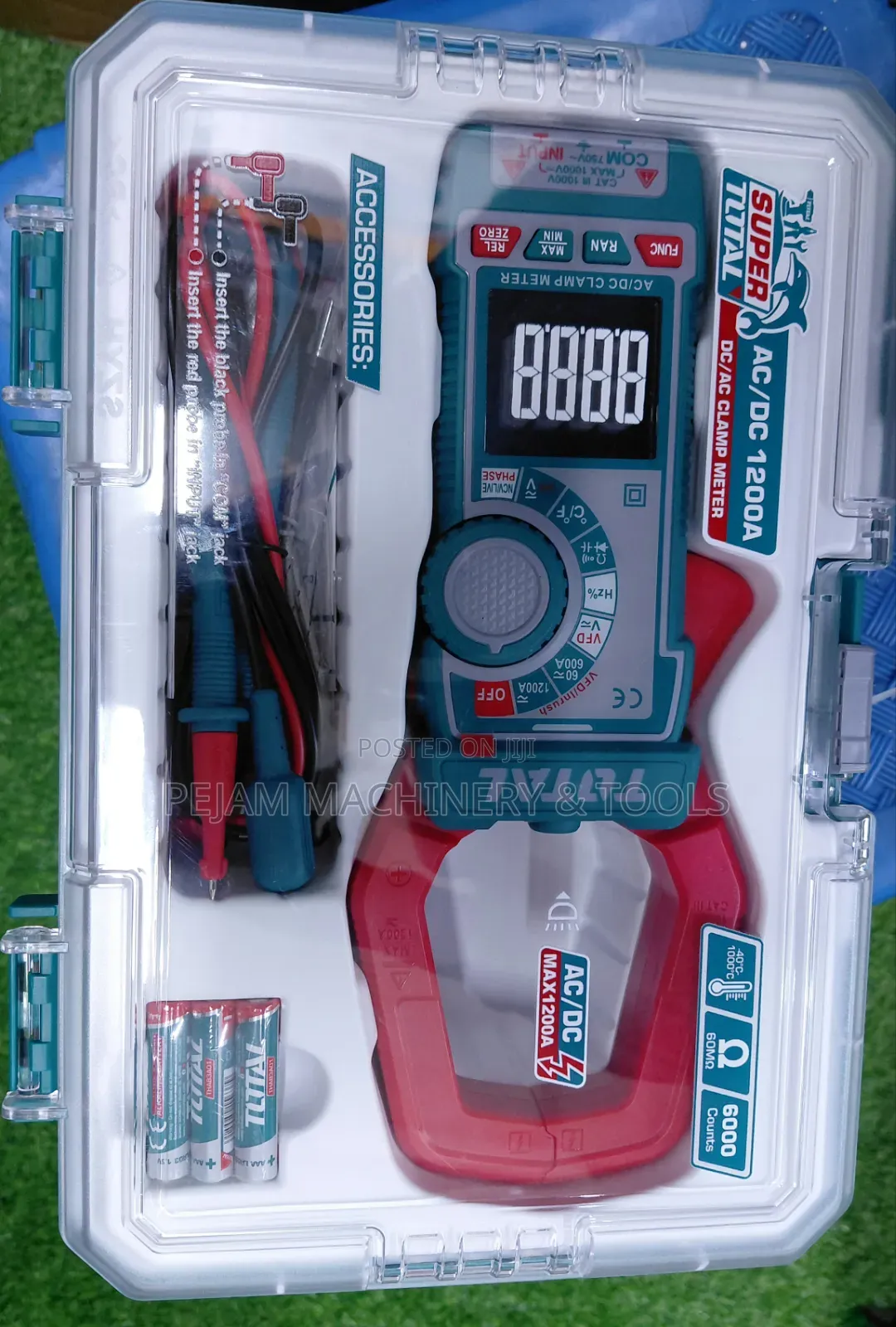 Total Ac Dc Clamp Meter 1200a
