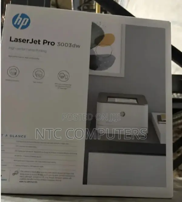 Hp Laserjet Pro 3003dw Printer - Duplex, Wireless, Print: Up to 35 PPM